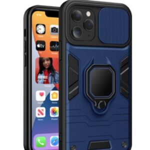 Aizmugurējais vāciņš iLike Apple IPHONE 14 PRO MAX RING LENS CASE Blue