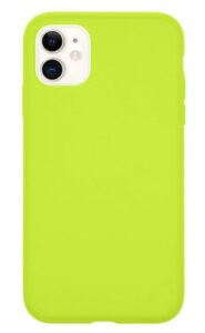 Aizmugurējais vāciņš Tactical Apple iPhone 11 Velvet Smoothie Cover Avocado Lettuce Light Green