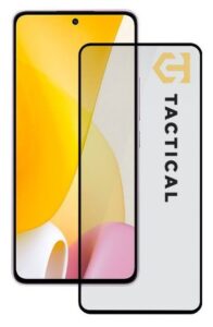 Aizsargstikls Tactical Xiaomi 12 Lite Glass 2.5D Full Glue Black