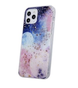 Aizmugurējais vāciņš iLike Apple Gold Glam case  for iPhone 11 Galactic