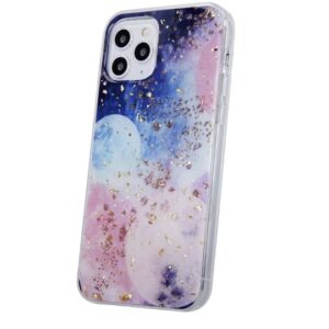 Back panel cover iLike Apple Gold Glam case  for iPhone 11 Galactic