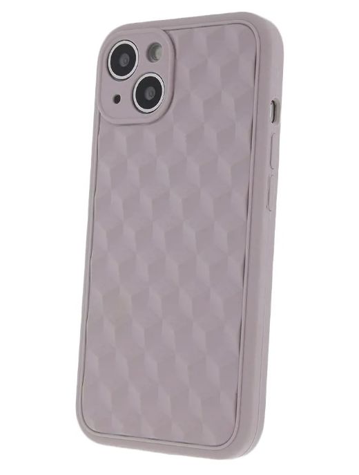 Aizmugurējais vāciņš iLike Apple 3D Cube case for iPhone 14 Pro 6,1 Coffee