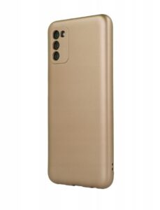 Nugarėlės dėklai iLike Samsung Metallic case for Samsung Galaxy A13 5G / A04S gold