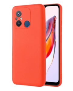 Nugarėlės dėklai iLike Xiaomi Redmi 12c / Redmi 11a red Silicon case
