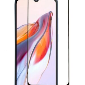 Protective glass iLike - Tempered glass 6D for Xiaomi Redmi 10C / 12C / Poco C40 black frame