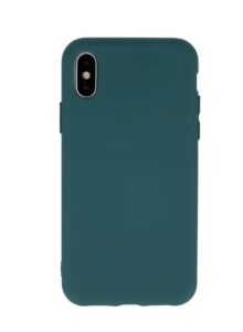 Aizmugurējais vāciņš iLike Apple Silicon case for iPhone 11 forest green