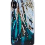 Nugarėlės dėklai iLike Apple Gold Glam case for iPhone 14 6,1 Flower Power