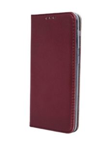 Atveramie maciņi iLike Xiaomi Smart Magnetic case for Xiaomi Poco C40 burgundy