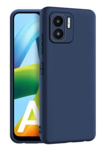 Nugarėlės dėklai iLike Xiaomi Matt TPU case for Xiaomi Redmi A1 / A2 dark blue