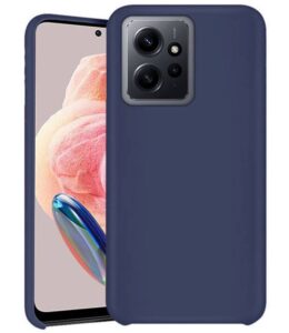 Tagakaaned iLike Xiaomi Silicon case for Xiaomi Redmi Note 12 4G dark blue