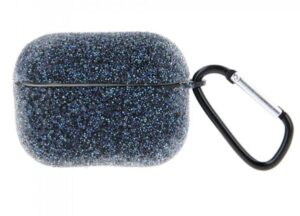 Korpus kõrvaklappidele iLike Apple Caviar case for Airpods / Airpods 2 graphite