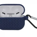 Dėklai ausinėms iLike - Braid case for Airpods / Airpods 2 navy blue