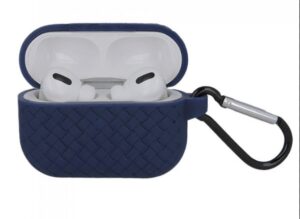 Headphone case iLike - Braid case for Airpods / Airpods 2 navy blue