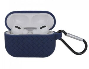 Headphone case iLike - Braid case for Airpods Pro navy blue