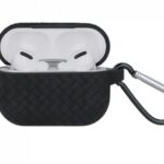 Dėklai ausinėms iLike - Braid case for Airpods Pro black