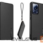 Back panel cover Xiaomi - 13 Lite with Necklace Book Case Black