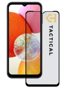 Apsauginiai stiklai Tactical Samsung Galaxy A14 Glass 2.5D Full Glue Black