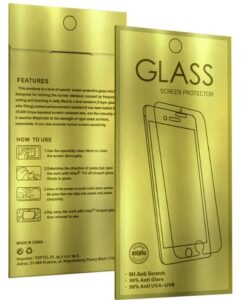 Apsauginiai stiklai iLike Samsung GALAXY A34 5G GOLD TEMPERED GLASS