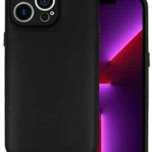 Tagakaaned iLike Samsung GALAXY A14 4G LEATHER 3D CASE Black