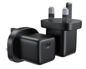 Adapteris Joyroom  Small Fast USB Type C PD Charger 25W UK Plug Black