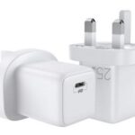 Adapteris Joyroom  Fast USB Type C Wall Charger 25W 3A UK Plug White