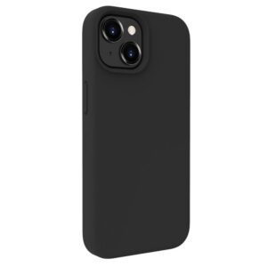 Aizmugurējais vāciņš Evelatus Apple iPhone 15 Premium Soft Touch Silicone Case Black