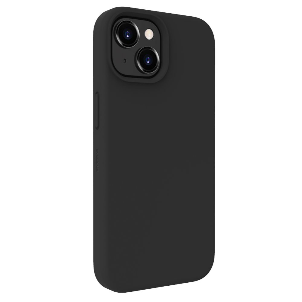 Aizmugurējais vāciņš Evelatus Apple iPhone 15 Premium Soft Touch Silicone Case Black