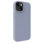 Aizmugurējais vāciņš Evelatus Apple iPhone 15 Premium Soft Touch Silicone Case Lavender Gray