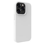 Nugarėlės dėklai Evelatus Apple iPhone 15 Pro Premium Soft Touch Silicone Case White