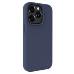 Nugarėlės dėklai Evelatus Apple iPhone 15 Pro Premium Soft Touch Silicone Case Midnight Blue