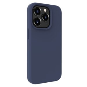 Nugarėlės dėklai Evelatus Apple iPhone 15 Pro Premium Soft Touch Silicone Case Midnight Blue