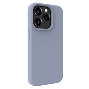 Aizmugurējais vāciņš Evelatus Apple iPhone 15 Pro Premium Soft Touch Silicone Case Lavender Gray