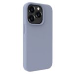 Aizmugurējais vāciņš Evelatus Apple iPhone 15 Pro Max Premium Soft Touch Silicone Case Lavender Gray