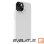Nugarėlės dėklai Evelatus Apple iPhone 15 Premium Magsafe Soft Touch Silicone Case White