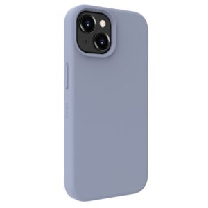 Aizmugurējais vāciņš Evelatus Apple iPhone 15 Premium Magsafe Soft Touch Silicone Case Lavender Gray
