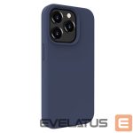 Tagakaaned Evelatus Apple iPhone 15 Pro Max Premium Magsafe Soft Touch Silicone Case Midnight Blue