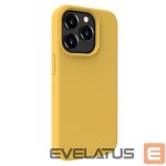 Back panel cover Evelatus Apple iPhone 15 Pro Max Premium Magsafe Soft Touch Silicone Case Gold