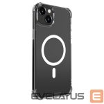 Back panel cover Evelatus Apple iPhone 15 Plus Shockproof case with Magsafe Transparent