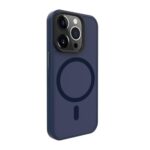 Aizmugurējais vāciņš Evelatus Apple iPhone 15 Pro Hybird Case With Magsafe and Camera Protection PC+TPU Dark Blue