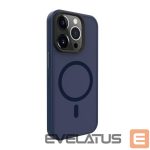 Aizmugurējais vāciņš Evelatus Apple iPhone 15 Pro Max Hybird Case With Magsafe PC+TPU Dark Blue