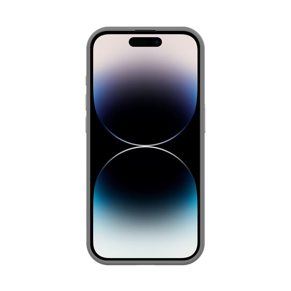 Back panel cover Evelatus Apple iPhone 15 Pro Max Hybird Case With Magsafe PC+TPU Silver