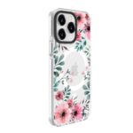 Чехол на заднюю панель Evelatus Apple iPhone 15 Pro PC+TPU With MagSafe Customized Print Transparent