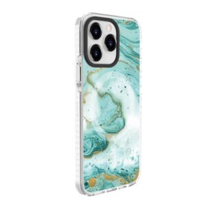 Чехол на заднюю панель Evelatus Apple iPhone 15 Pro PC+TPU With MagSafe Customized Print Blue Marble