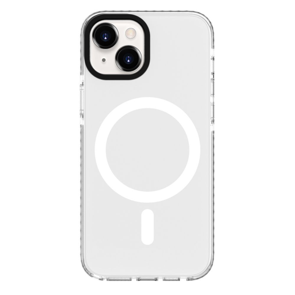 Tagakaaned Evelatus Apple iPhone 15 Plus Clear Case PC+TPU With MagSafe Transparent