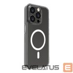 Back panel cover Evelatus Apple iPhone 15 Pro Max Clear Case With MagSafe and Camera Protection Transparent