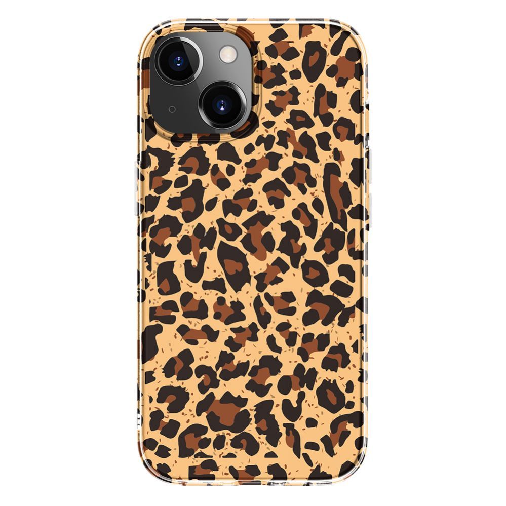 Aizmugurējais vāciņš Evelatus Apple iPhone 15 PC Customized Print Design Leopard
