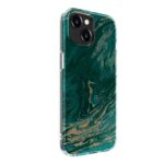 Aizmugurējais vāciņš Evelatus Apple iPhone 15 Plus PC Customized Print Design Marble Turquoise