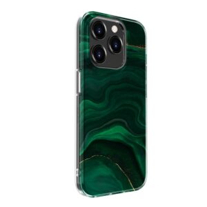 Aizmugurējais vāciņš Evelatus Apple iPhone 15 Pro Max PC Customized Print Design Marble Green