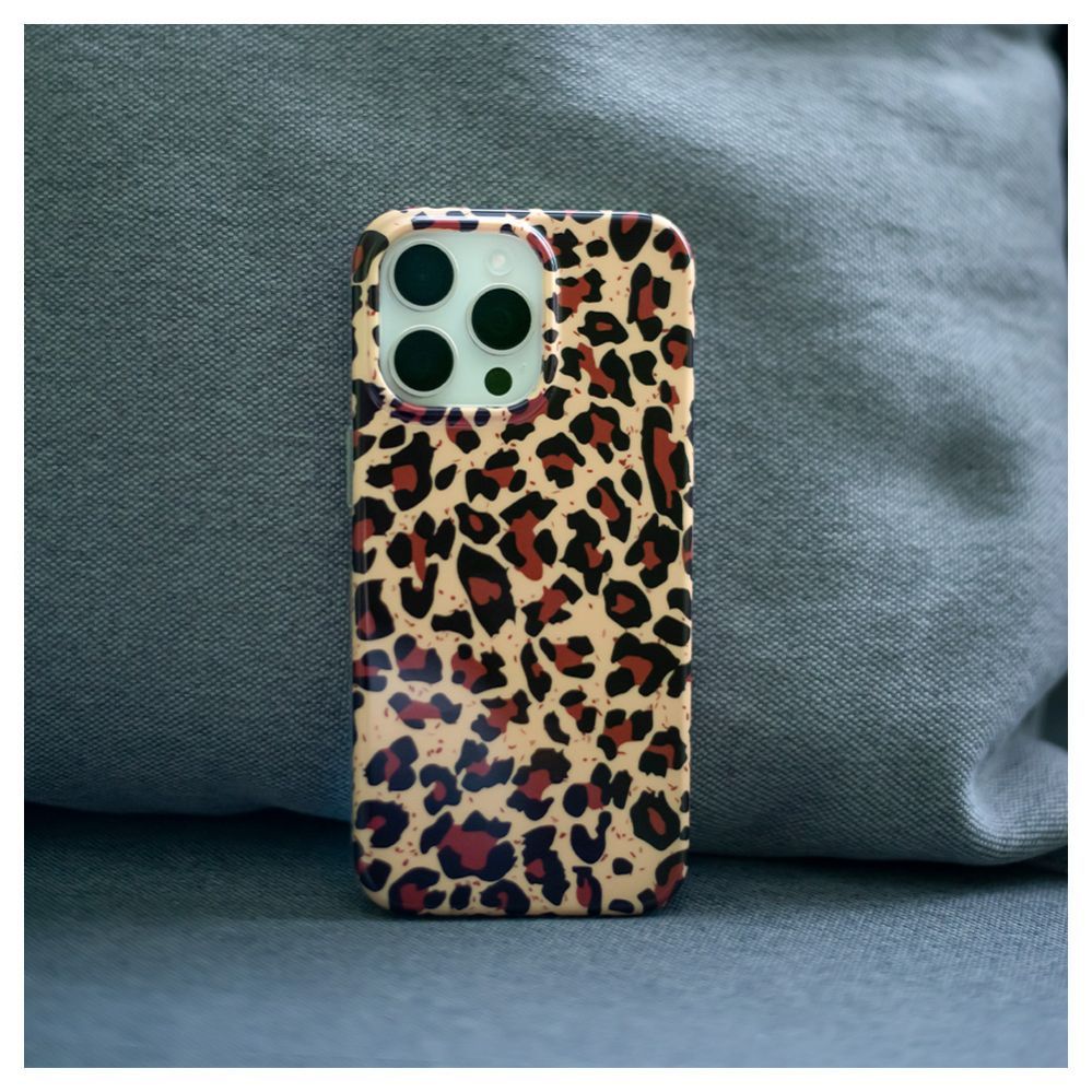 Aizmugurējais vāciņš Evelatus Apple iPhone 15 Pro Max PC Customized Print Design Leopard