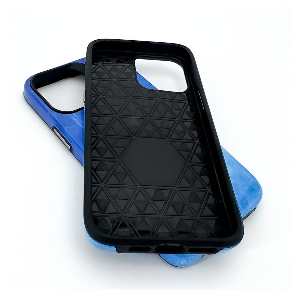 Aizmugurējais vāciņš Evelatus Apple iPhone 15 Pro Max Armor case TPU+PC Customized Print Design Galaxy Blue